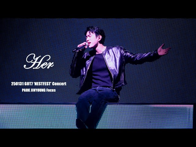 [4K] 250131 갓세븐 진영 직캠 'Her' FANCAM |got7 NESTFEST concert ㅣ DAY-1 #진영 #JINYOUNG #박진영 #GOT7 #her #갓세븐
