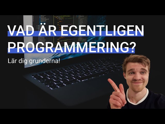 Vad är programmering? En introduktion för nybörjare!