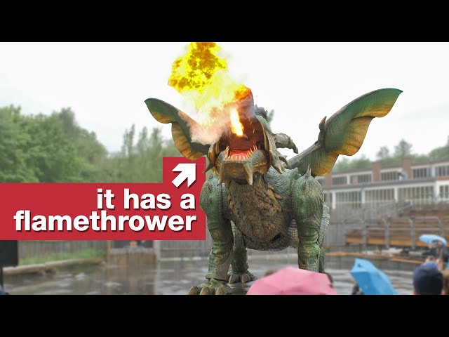 The world's largest walking robot