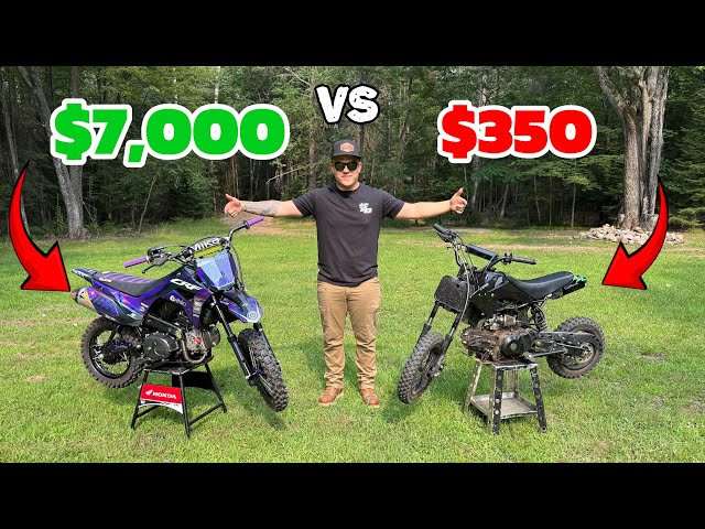 CHEAP vs EXPENSIVE Pit Bikes
