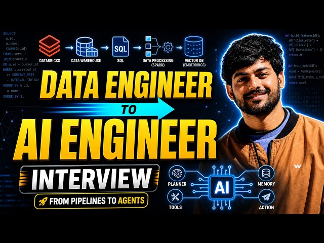 From Data Engineer to AI Engineer - Can He Crack the Interview?