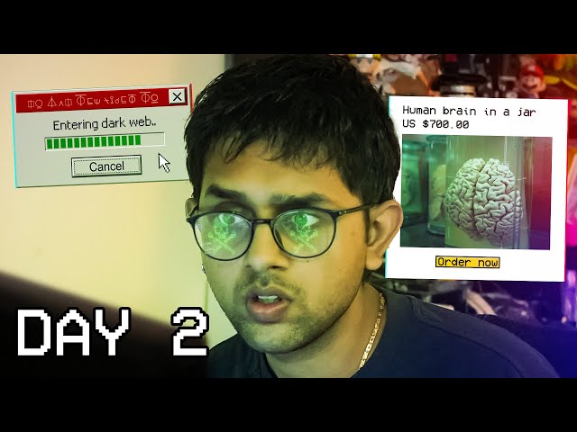 i tried DARK-WEB for 7 days | Rachitroo