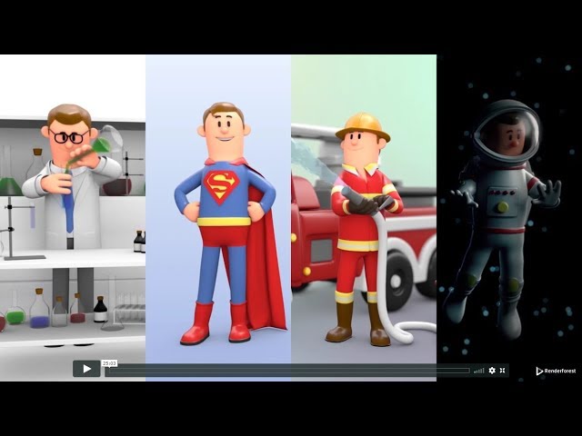 3D Animated Explainer Videos | Quick 3D Cartoon Animation Video Maker Software
