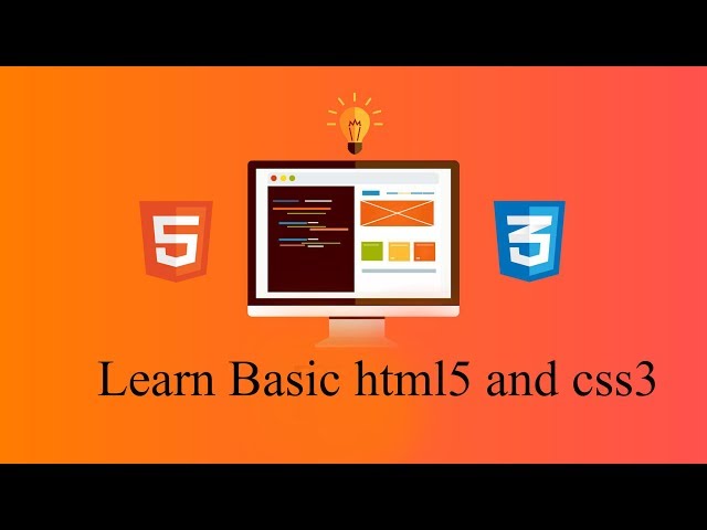 How To Make A Website Basic HTML and CSS // Learn html5 and css3