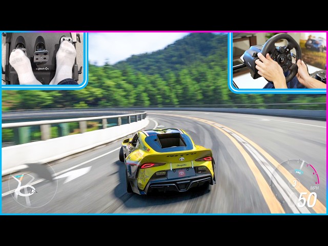 HOW TO DRIFT IN FORZA HORIZON 6 WITH A WHEEL (Tutorial + 900° Wheel Settings FH6)