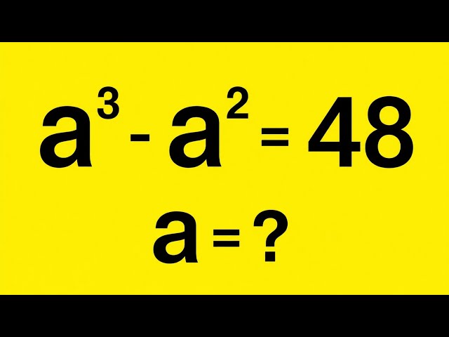 Can you solve this ? A Nice Math Olympiad Algebra Problem.