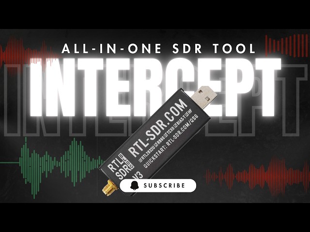 Intercept SDR Platform Explained | All-in-One Signal Intelligence Dashboard Setup & Demo