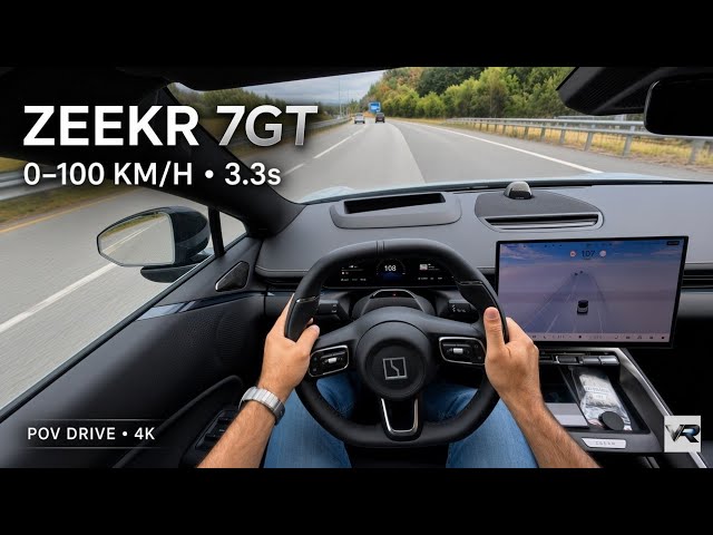 🚀 Zeekr 7 GT Electric Shooting Brake (2026) |  0-100 Test & POV Tour 4K 👀