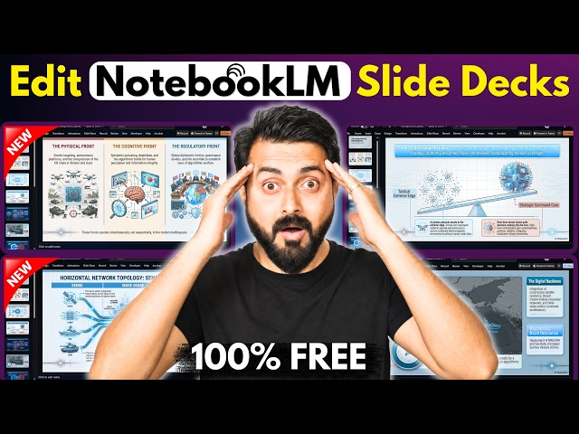 Edit NotebookLM Slides: 100% FREE & No Login Required