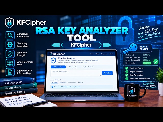 KFCipher RSA Key Analyzer Tutorial
