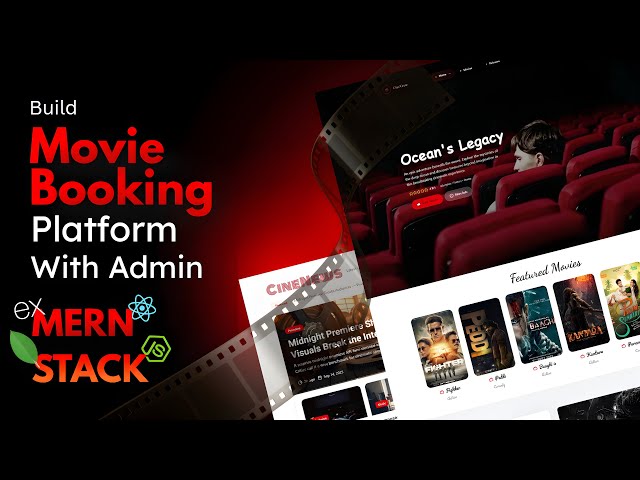 Build a Complete MERN Stack Movie Booking App (Frontend + Backend) Full-Stack Project Tutorial 2026