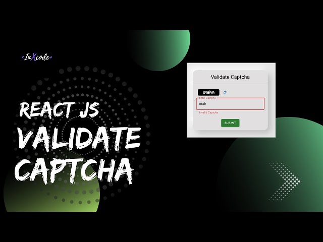 How to Generate & Validate Captcha in 5 min ? | React Js 🔥🚀 #reactjs #coding #trending #viral