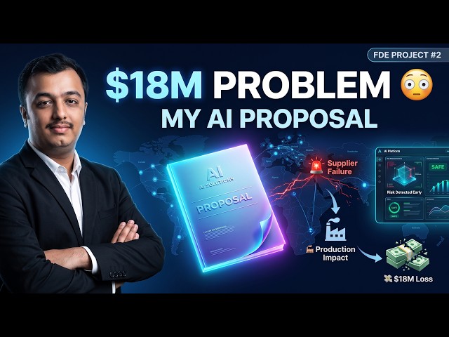 🔥 FDE Project #2: How I Designed a $7M AI Supply Chain Platform | Proposal Deep Dive