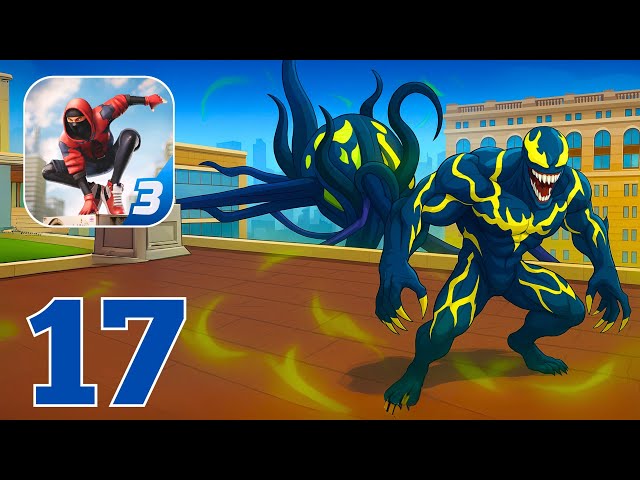Spider Fighter 3: Hero Game - Gameplay Walkthrough Part 17 - Virus Play (iOS, Android)