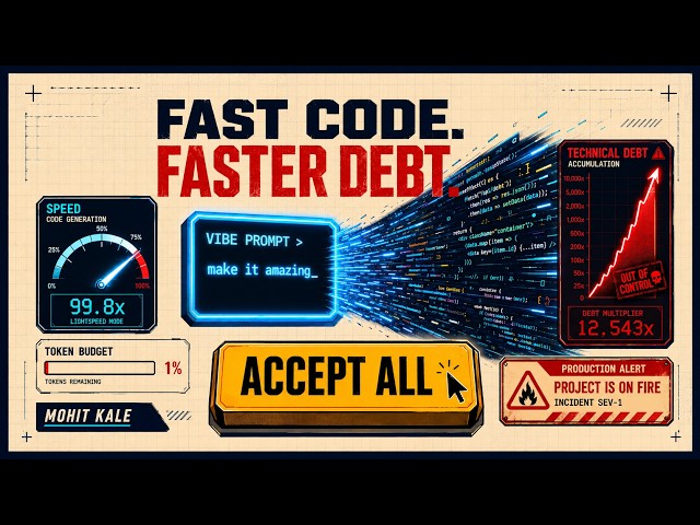 Vibe Coding in 100 Seconds: Fast Code, Faster Tech Debt