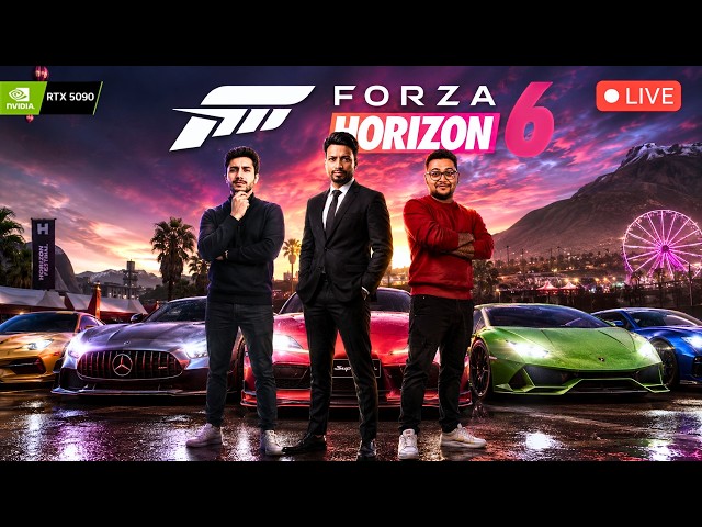🔴Forza Horizon 6 Multiplayer Live with @HimanshuRana5896 @gamonomix RTX 5090