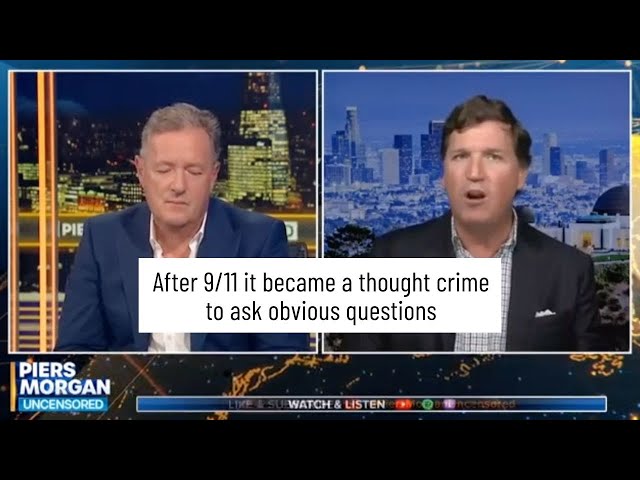 Tucker Carlson discusses Israeli connections to the 9/11 attacks on the U.S.