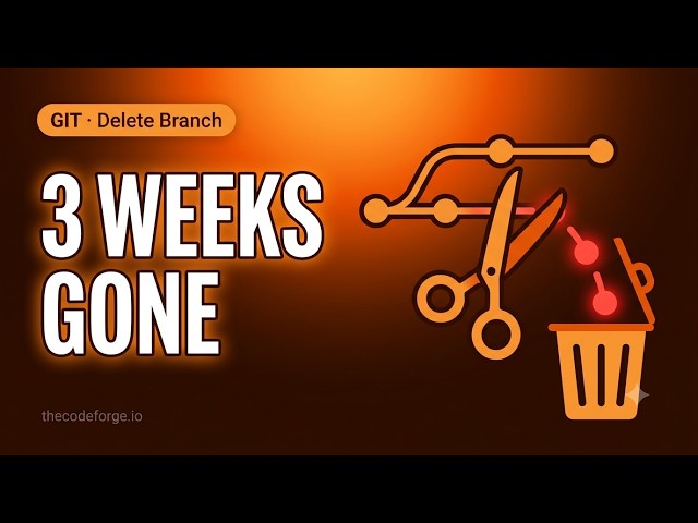 Git: 3 weeks of work seemingly gone — Git Delete Branch