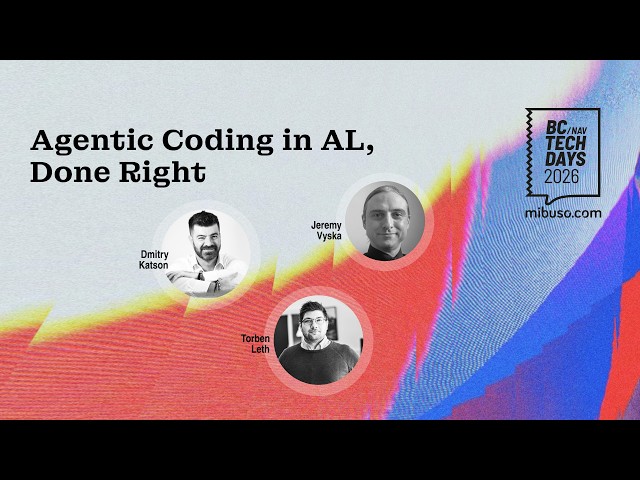 Agentic Coding in AL, Done Right