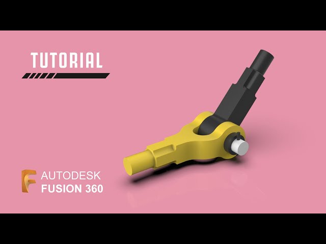 How to design a Knuckle Joint in Autodesk Fusion 360 | Advanced Exercise 3