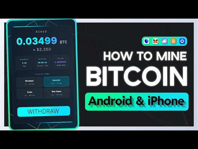 How to Mine BITCOIN (BTC) on Phone in 2026 - Mining Tutorial (Android & iPhone)