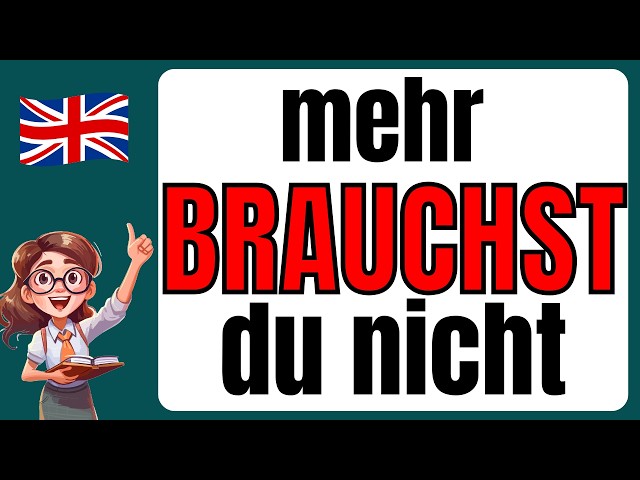 Learn English: These 50 words are enough for almost any conversation!