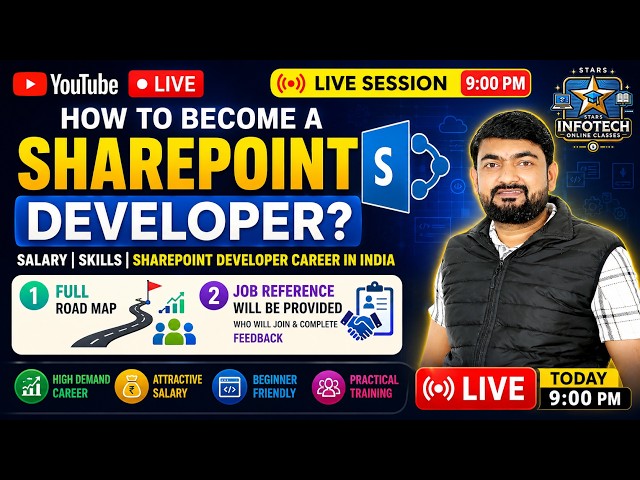 How to Become a SharePoint Developer in 2026? | Complete Roadmap | Salary | Skills | Jobs in India