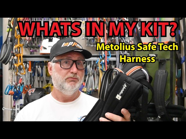 What's in my Kit - Episode 1: Metolius Safe Tech Harness #climbingharness #climbingrocks