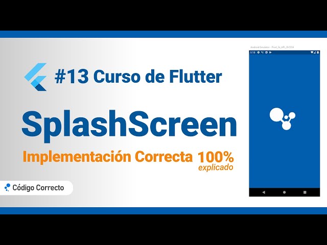 Forma CORRECTA🥇 de hacer un SplashScreen en Flutter (✅ 100% explicado)