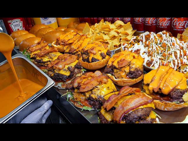 Insane Quality! TOP 8 Absolute BEST Korean Handmade Burgers l Korean street food