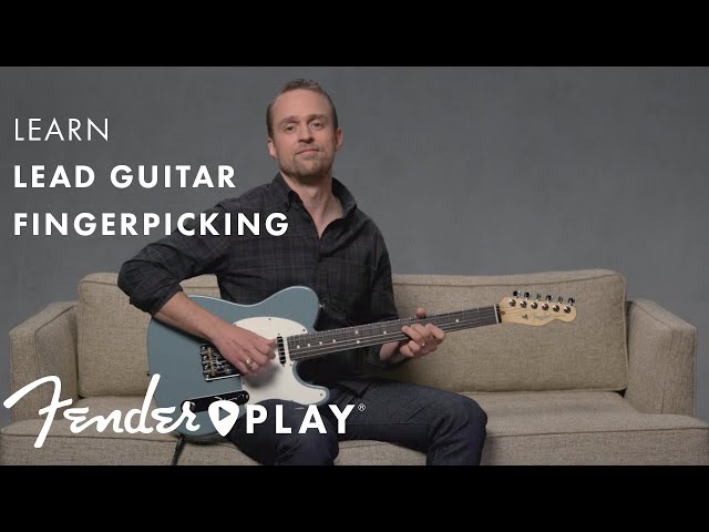 How to use Fingerpicking for Lead Guitar | Fender Play | Fender