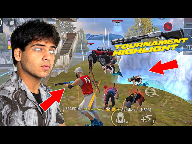 PUSHING MYSELF 🧿 || FREE FIRE TOURNAMENT HIGHLIGHTS 🏆-Tufan FF