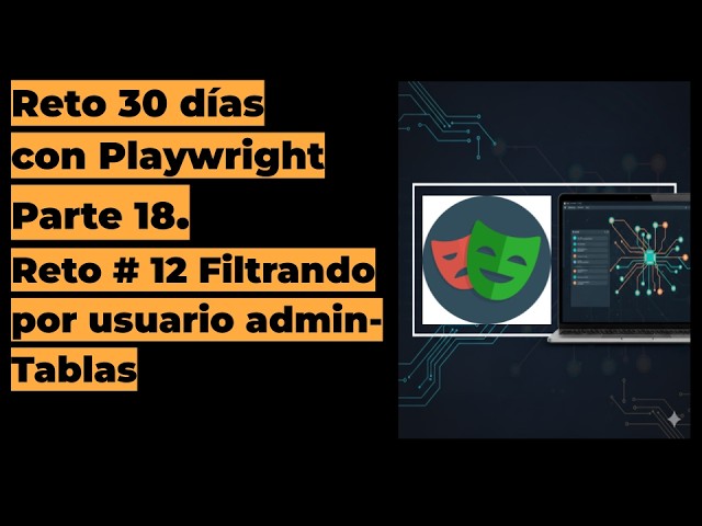🚀 30-Day Automate with Playwright Challenge | Day 12: Filtering by Admin User #playwright