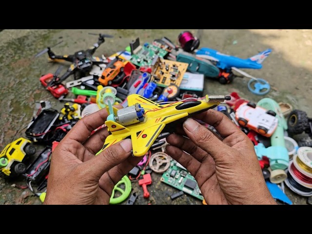 ​I Found a Huge Bag of Scrap & Made High-Speed DC Motor Projects! (Awesome Idea)