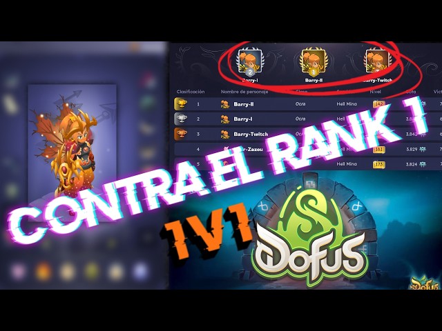 KOLISEO 1v1 contra el RANK 1 del MUNDO | DOFUS 3.6 OCRA
