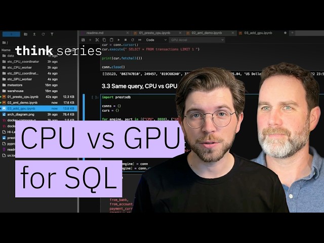 CPU vs GPU SQL: Boost Presto Query Performance Fast