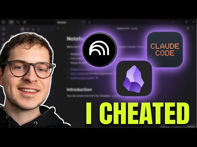 I Learn Faster Than 99% of People. NotebookLM + Claude Code + Obsidian