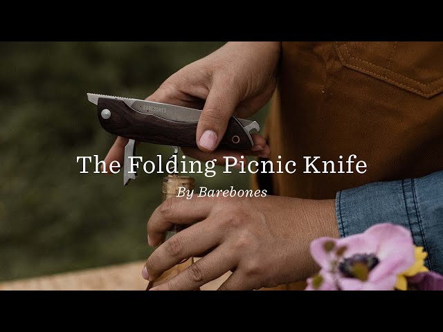 Folding Picnic Knife by Barebones