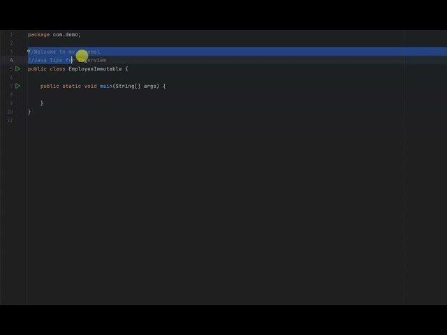 Interview Question | Java Immutable Class Explained in 60 Seconds! #shorts  #short  #shortvideo
