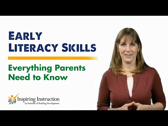 Early Literacy Skills - Everything Parents Need to Know