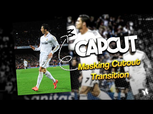 Viral masking cutout transition tutorial on capcut✨