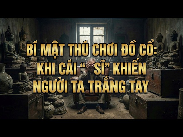Thú chơi ĐỒ CỔ ngàn vàng và bài học SĨ DIỆN của ĐẠI GIA VIỆT