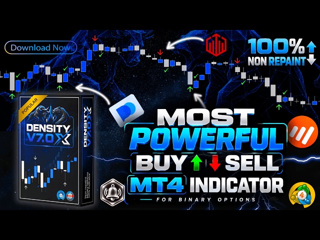 🏆Best 95% Accurate🎯 Non Repaint Updated Binary Option Indicator Mt4 ✅