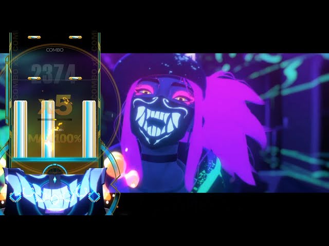 【DJMAX RESPECT V】K/DA - POP/STARS 6BSC MAX COMBO