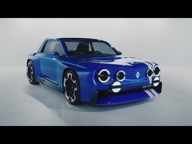 Renault 8 Gordini Concept Design Preview