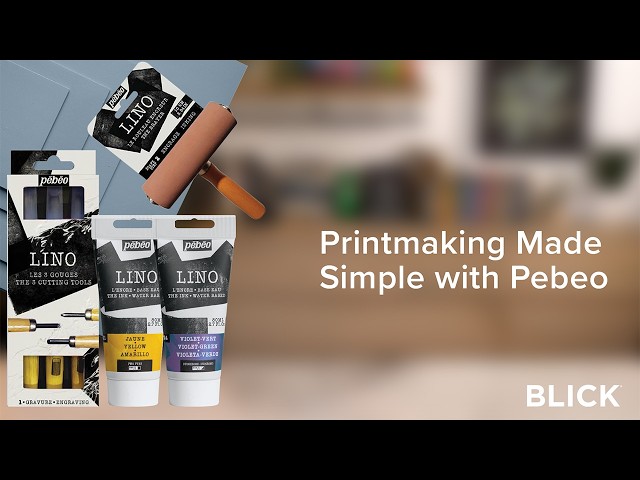 Printmaking Made Simple with the Pebeo Lino System