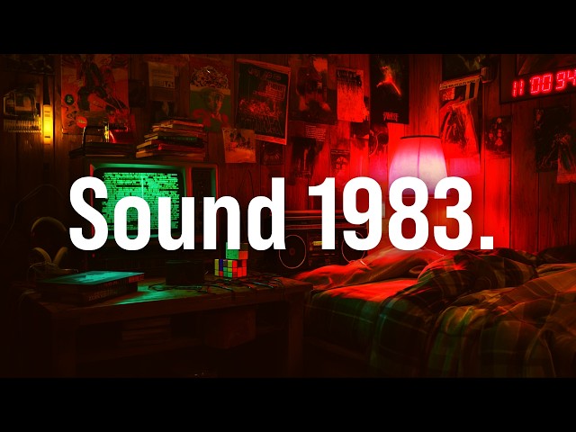 Cozy 80s Bedroom Lofi Chill Mix | Classic 1983