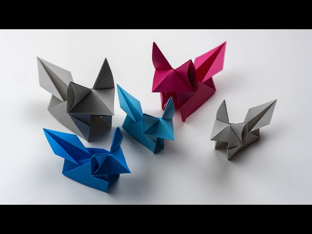 Origami Fox Tutorial: Easy Paper Fox Folding
