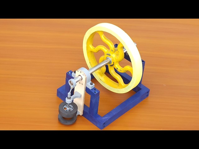 Making Flywheel Regenerating Energy From Single Magnet Engine