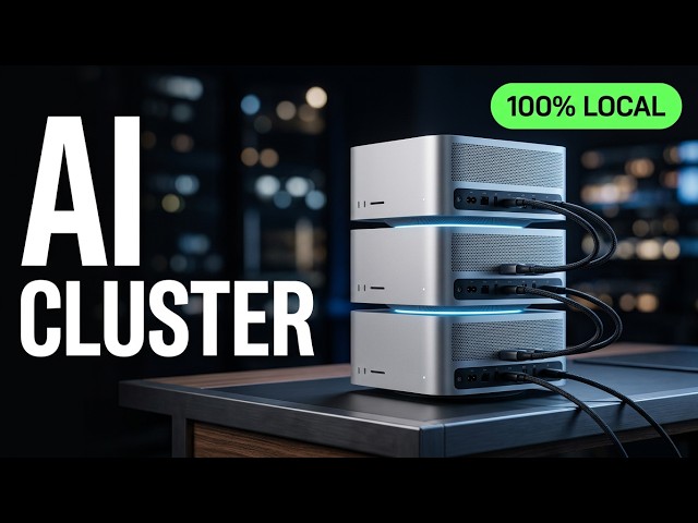 3 Macs, 1 AI Supercomputer — Building a Distributed AI Cluster with exo